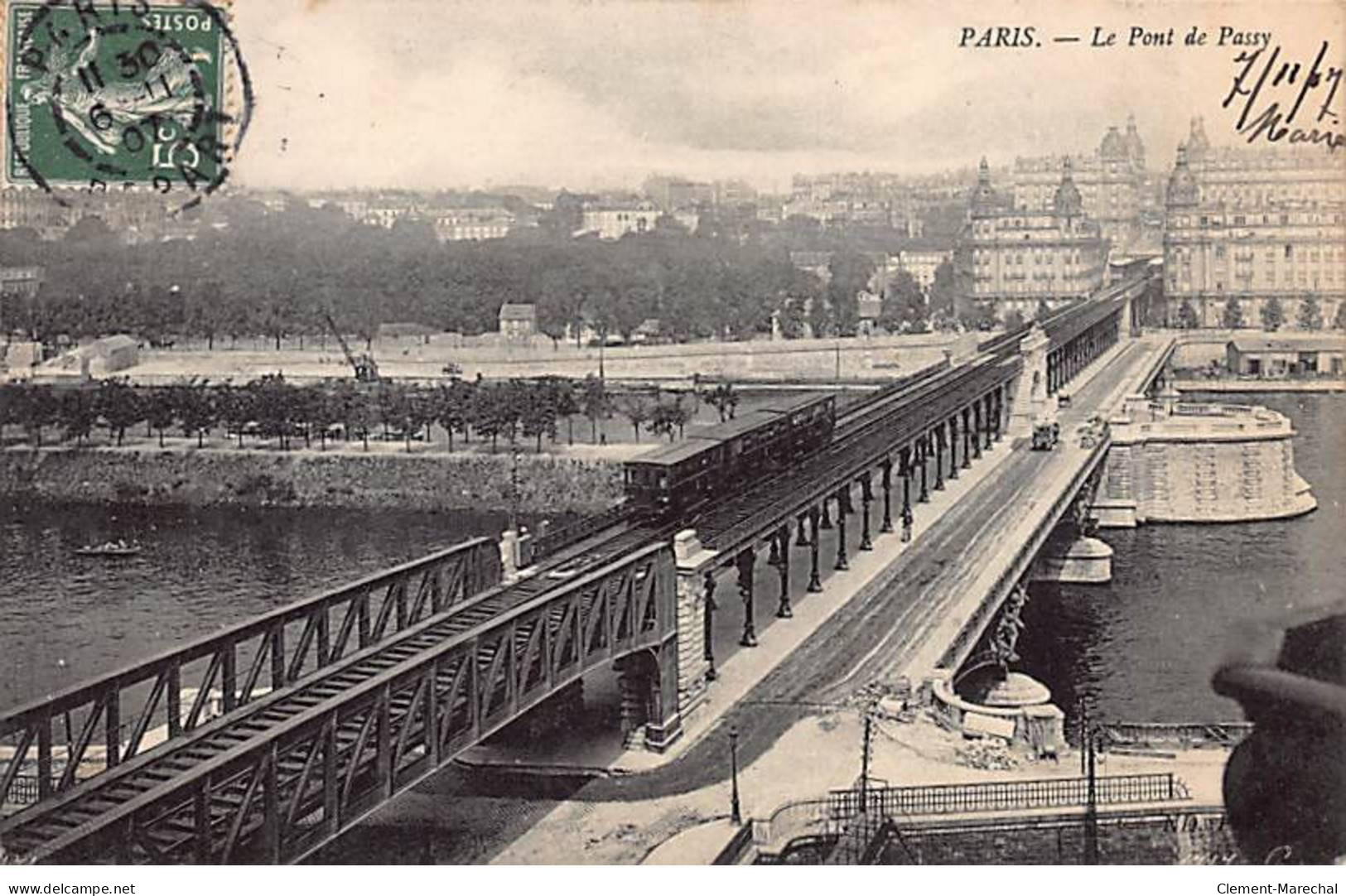 PARIS - Le Pont De Passy - Très Bon état - Paris (15)