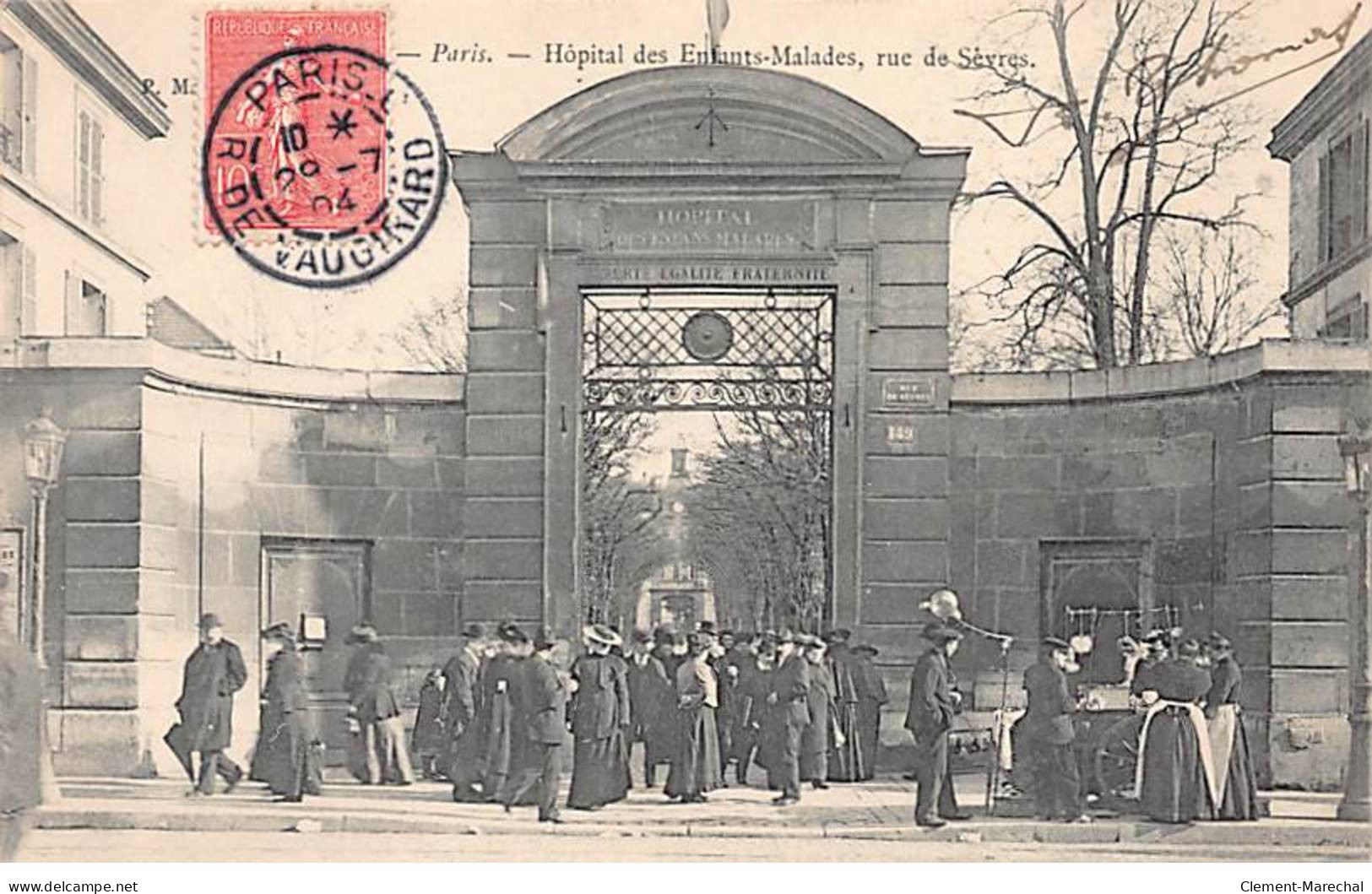 PARIS - Hôpital Des Enfants Malades, Rue De Sèvres - Très Bon état - Distrito: 15