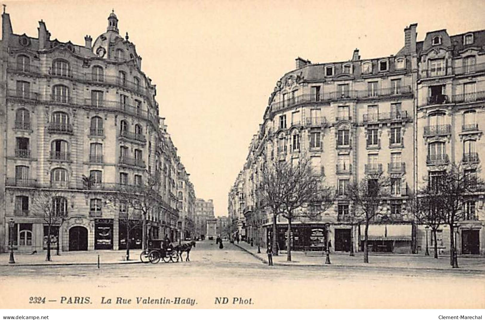 PARIS - La Rue Valentin Haüy - Très Bon état - Distrito: 15