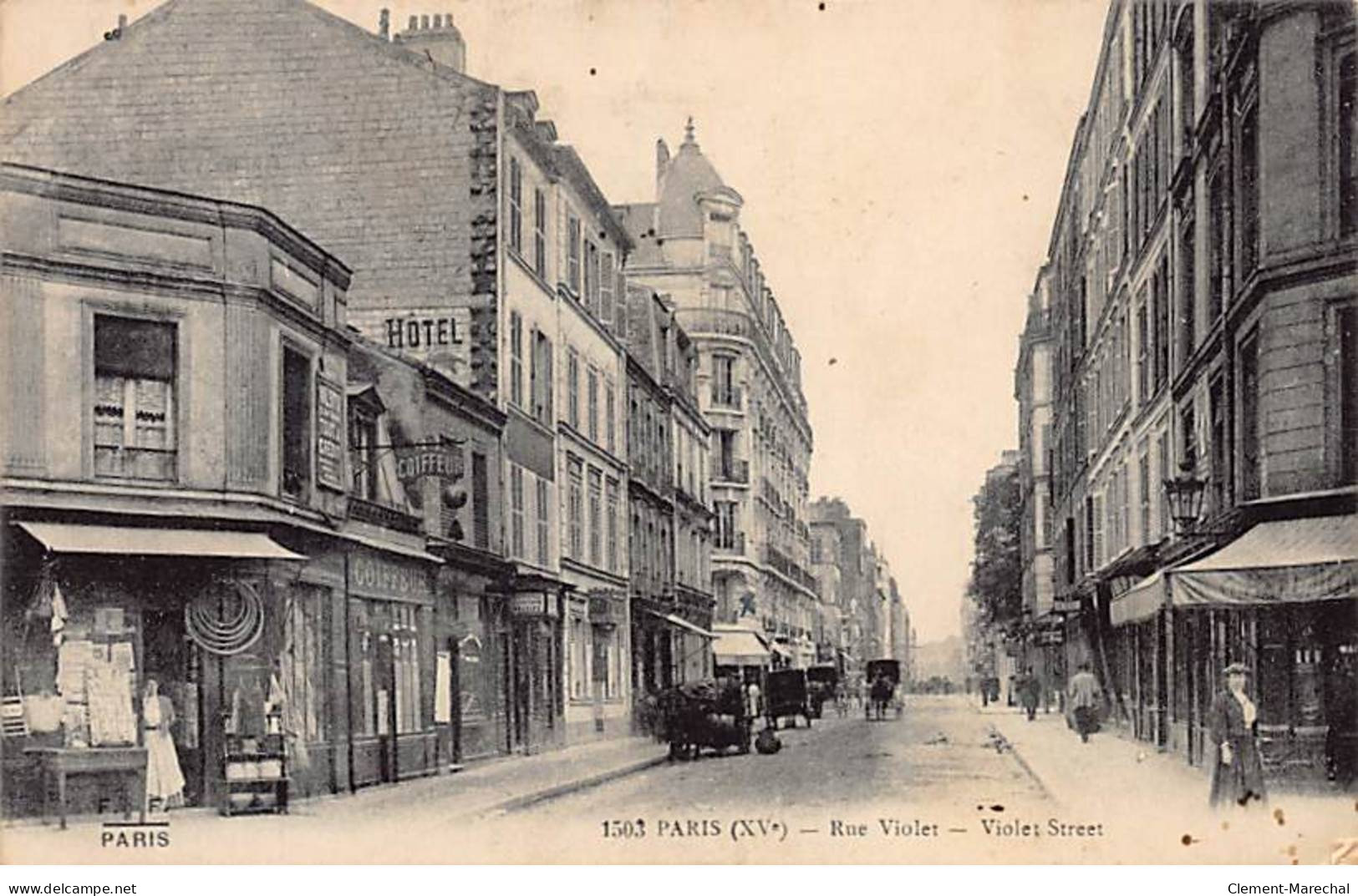 PARIS - Rue Violet - F. F. - Très Bon état - Paris (15)