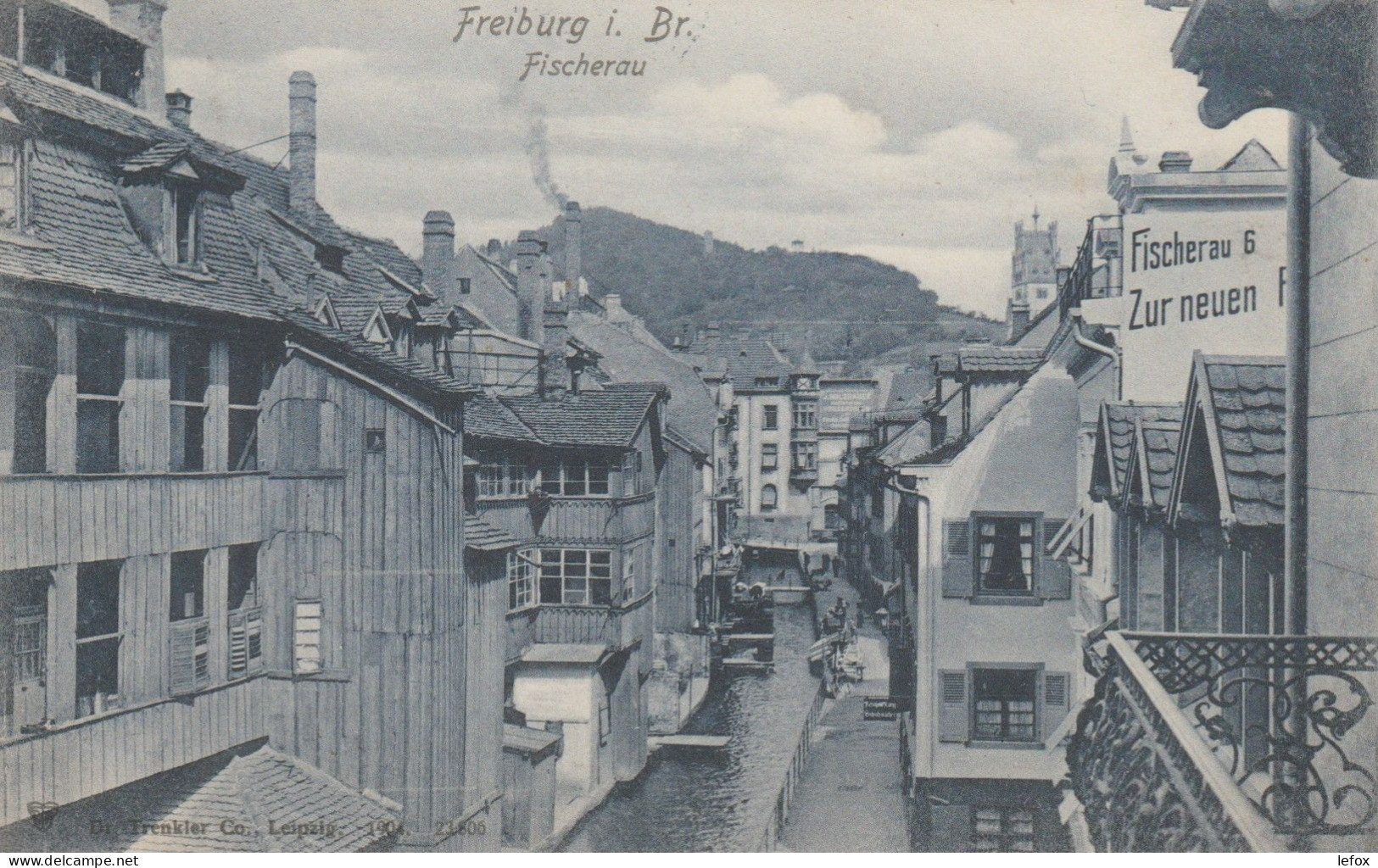 FREIBOURG FISCHERAU 1906 - Freiburg I. Br.