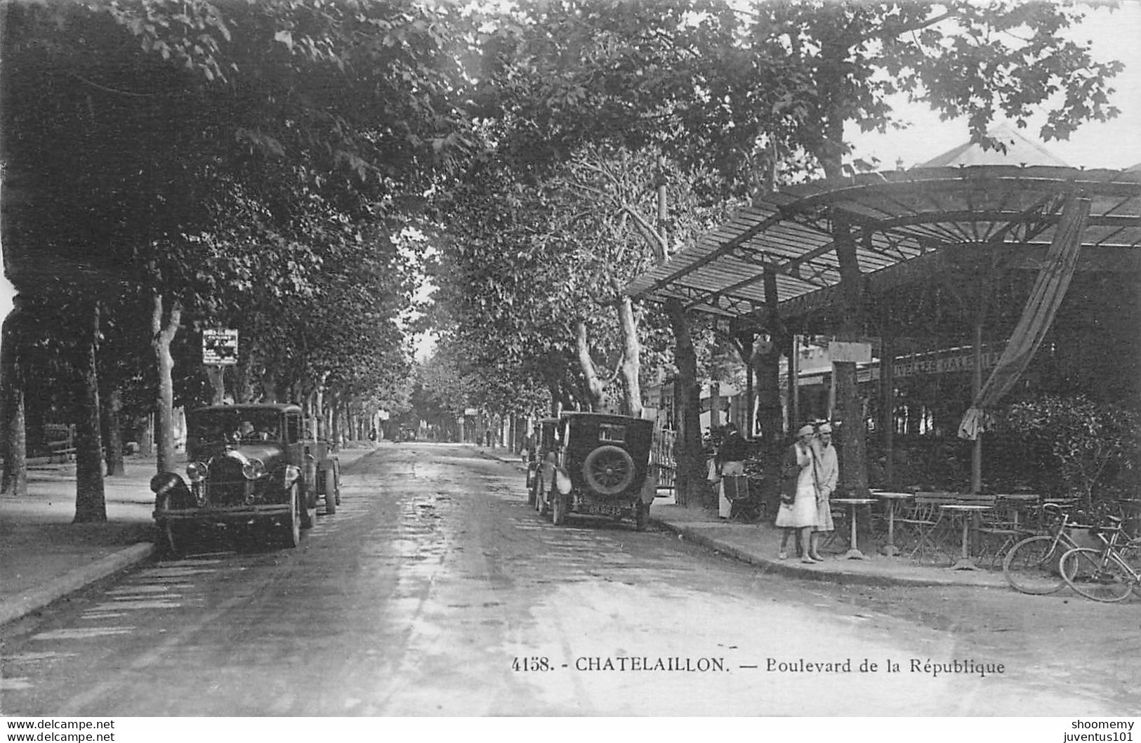 CPA Chatelaillon-Boulevard De La République-4158-état Voir Scan      L1803 - Châtelaillon-Plage