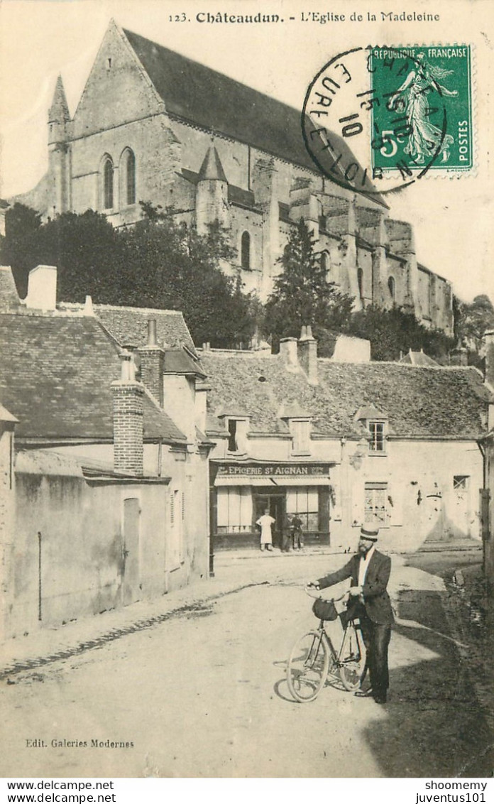 CPA Chateaudun-L'église De La Madeleine-123-Timbre     L1751 - Chateaudun