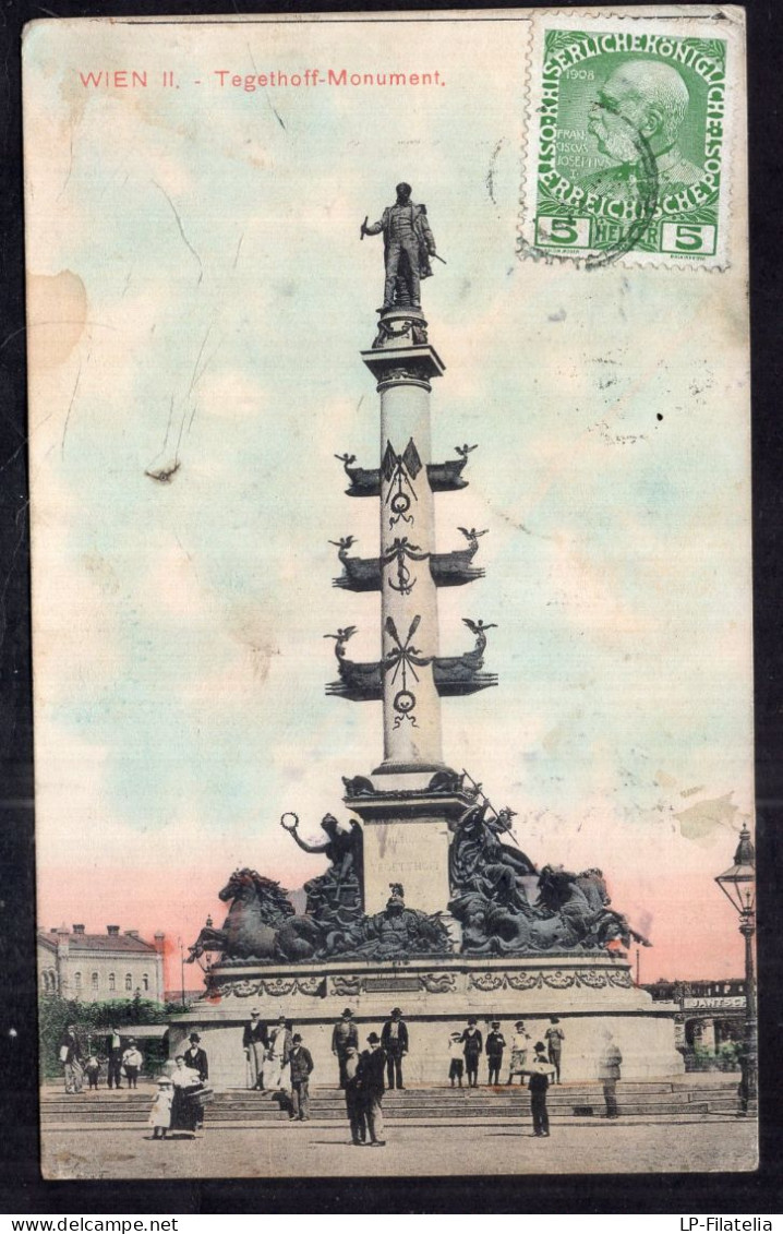 Österreich - Circa 1910 - Wien - Tegethoff Monument - Vienna Center