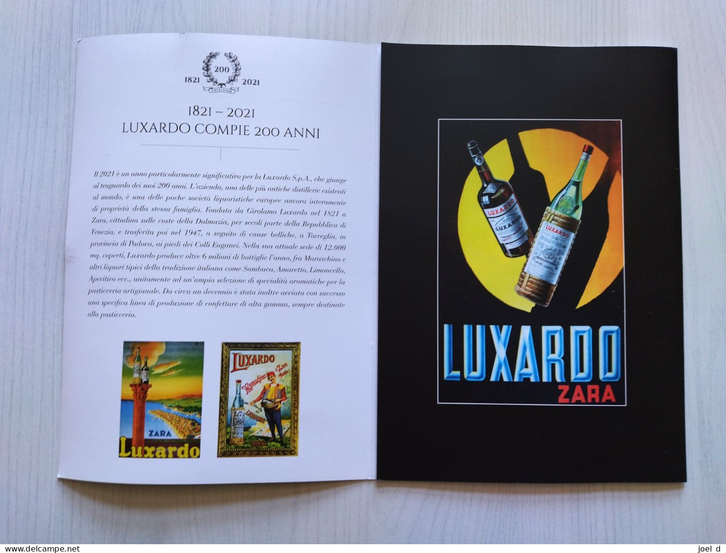 2021 Folder Luxardo Sotto Facciale - Paquetes De Presentación