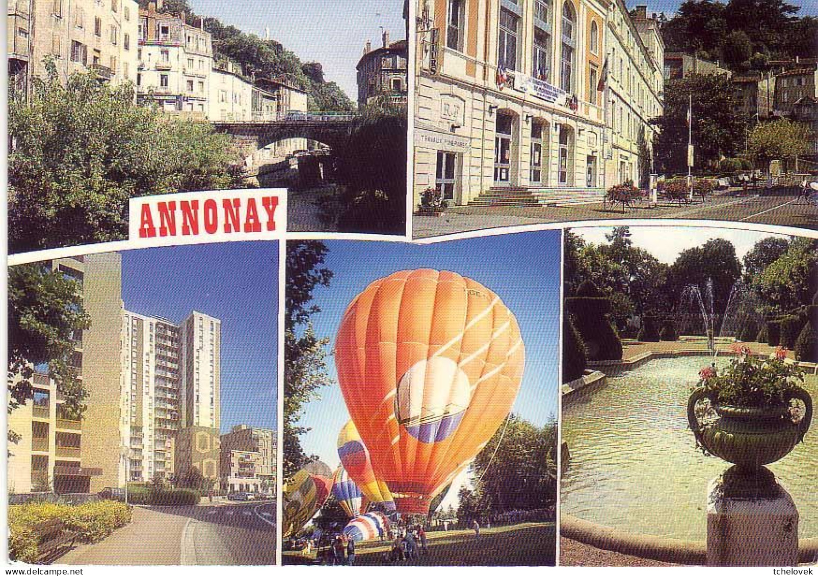 (07). Ardeche. Annonay 1992 Montgolfiere - Annonay