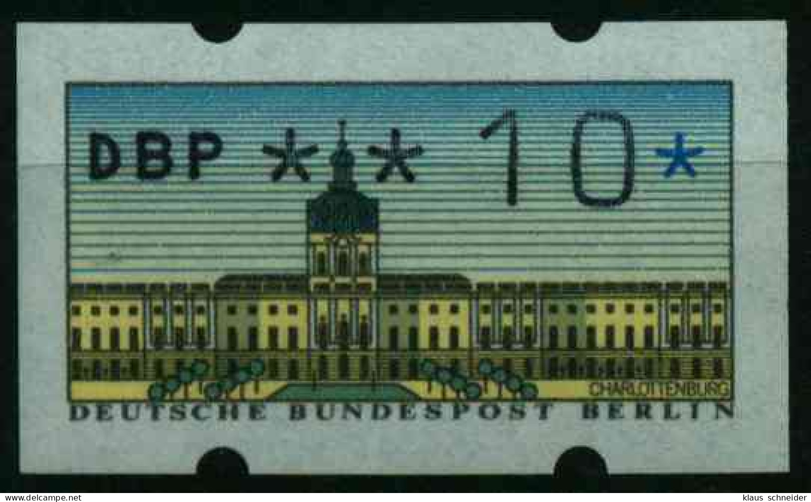 BERLIN ATM 1987 Nr 1-010 Postfrisch S52731A - Ongebruikt