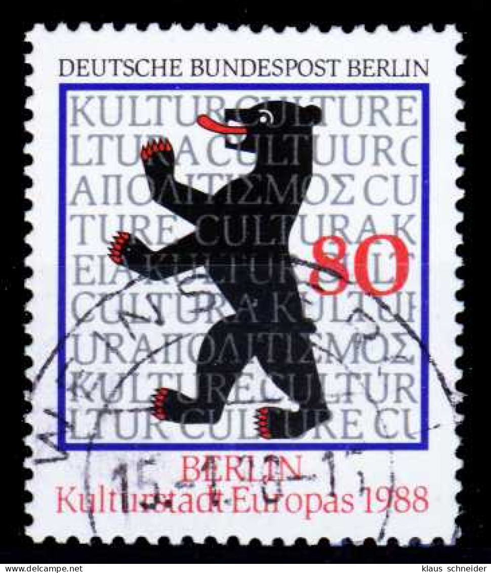 BERLIN 1988 Nr 800 Gestempelt X2C5C86 - Oblitérés