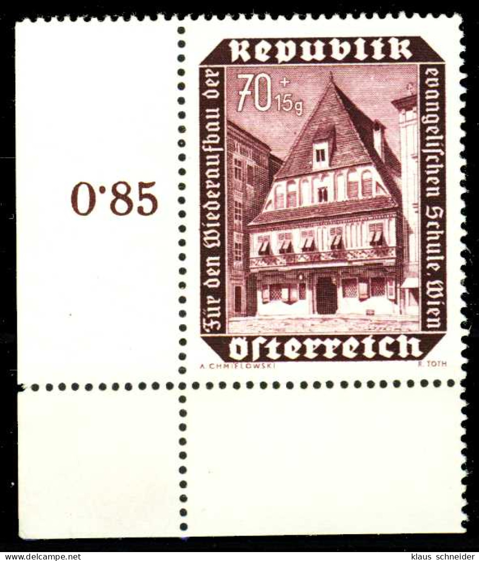 ÖSTERREICH 1953 Nr 989 Postfrisch ECKE-ULI X336972 - Neufs