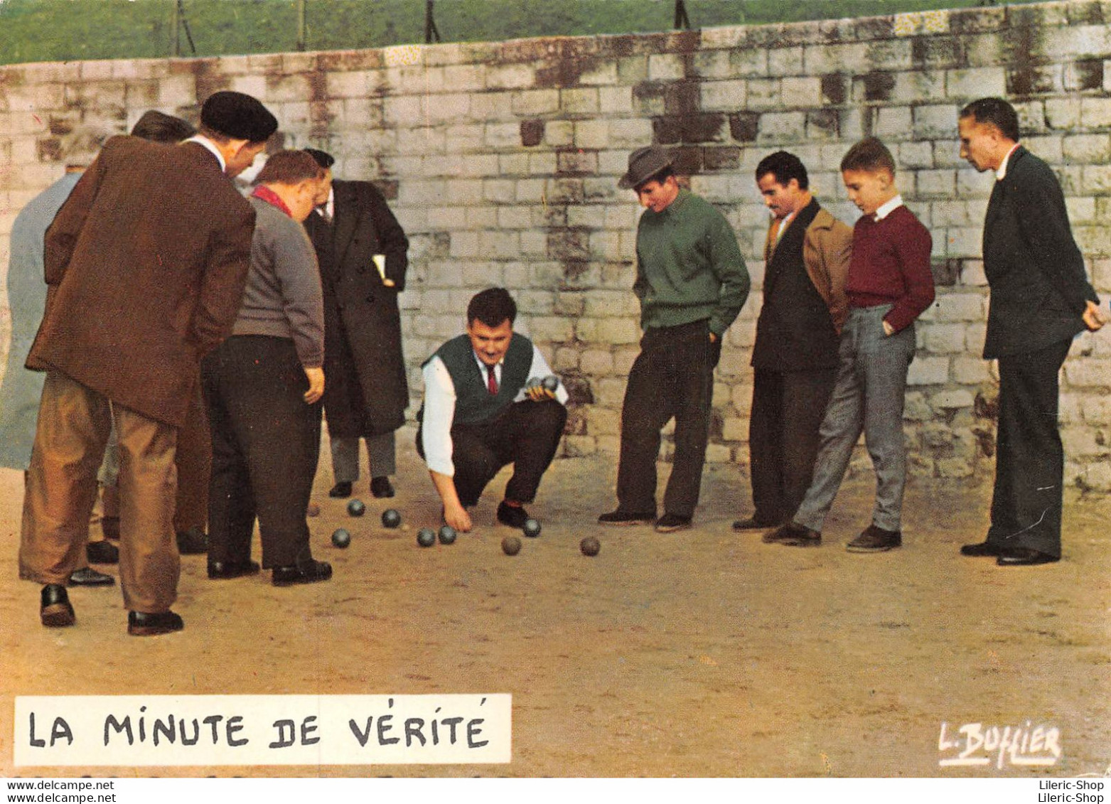 LA MINUTE DE VÉRITÉ - PHOTO ET LÉ DE LOUIS BUFFIER # Pétanque - Bowls