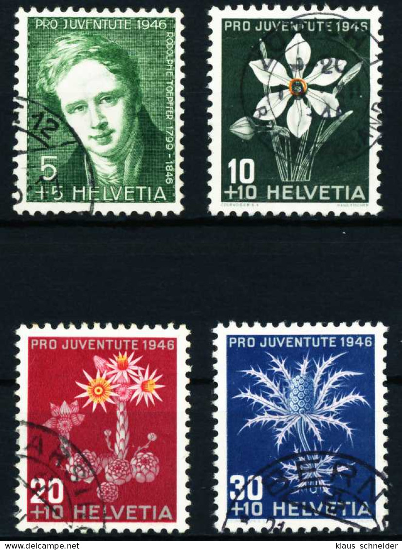 SCHWEIZ PRO JUVENTUTE Nr 475-478 Gestempelt X4C9976 - Used Stamps