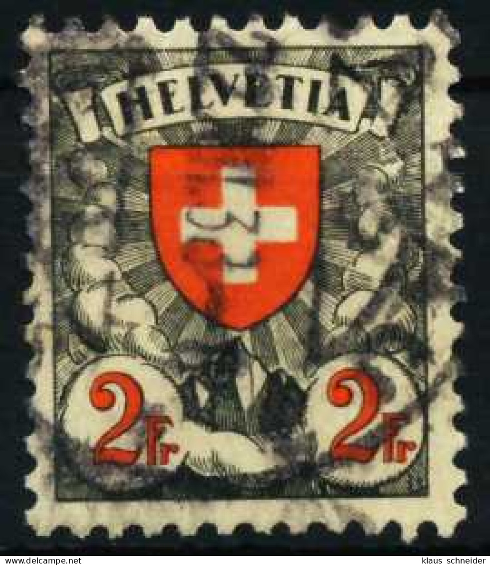 SCHWEIZ 1924 Nr 197z Gestempelt X4FB012 - Used Stamps