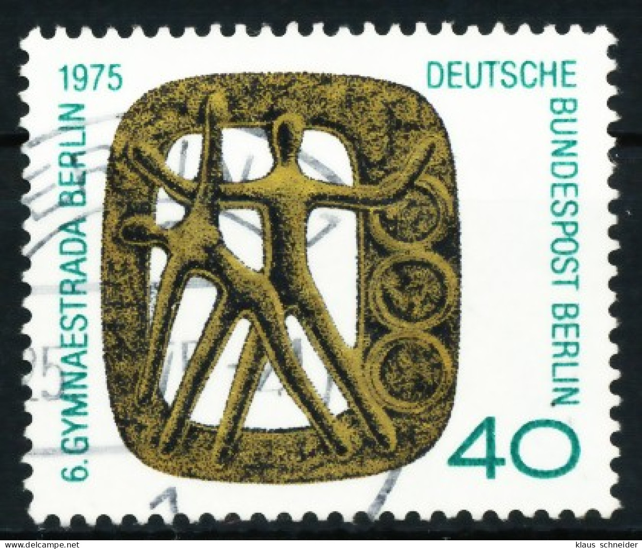 BERLIN 1975 Nr 493 Zentrisch Gestempelt X6193FE - Gebruikt