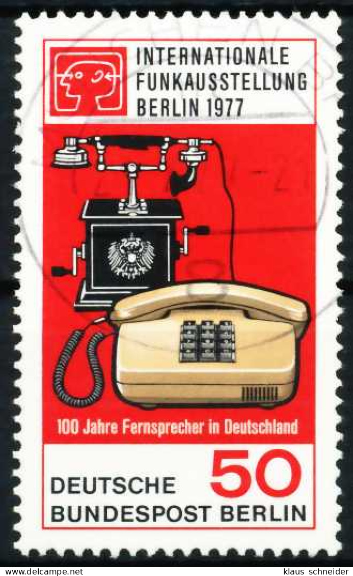 BERLIN 1977 Nr 549 Zentrisch Gestempelt X61E852 - Usati