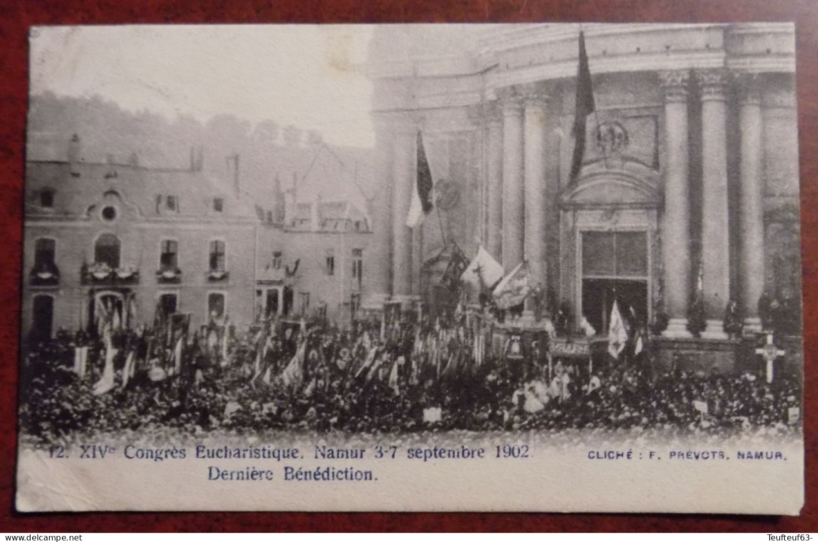 Cpa Namur Congrès Eucharistique 1902 - Dernière Bénédiction - Namur