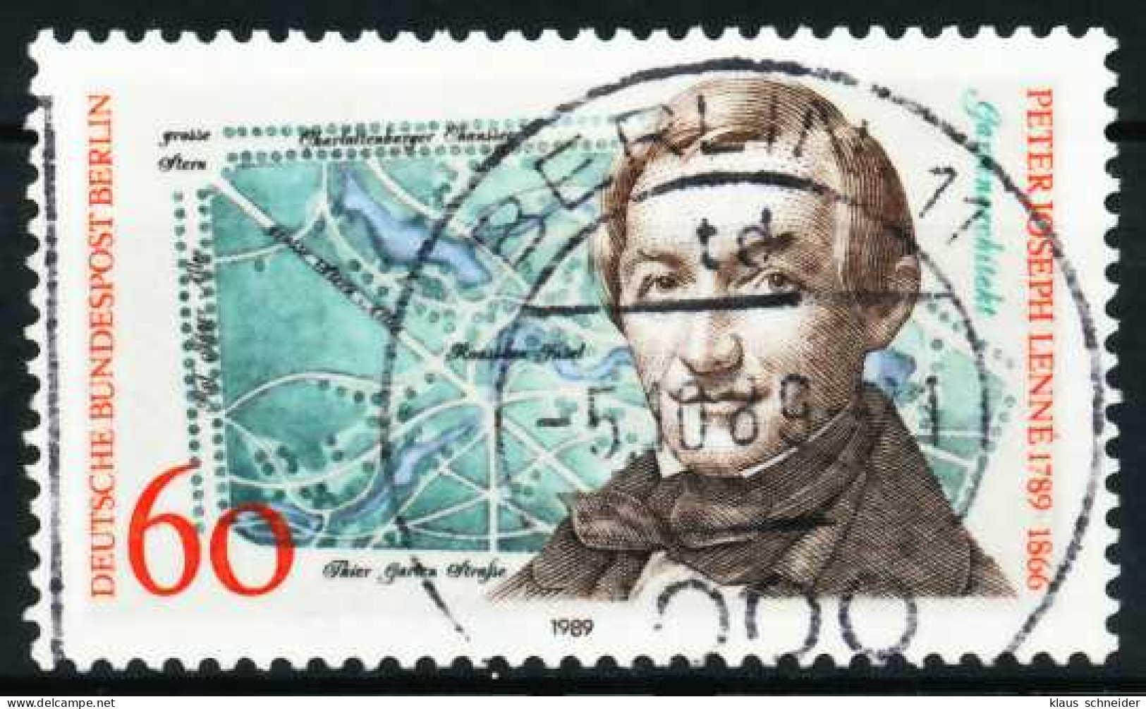 BERLIN 1989 Nr 850 Zentrisch Gestempelt X629FF2 - Used Stamps