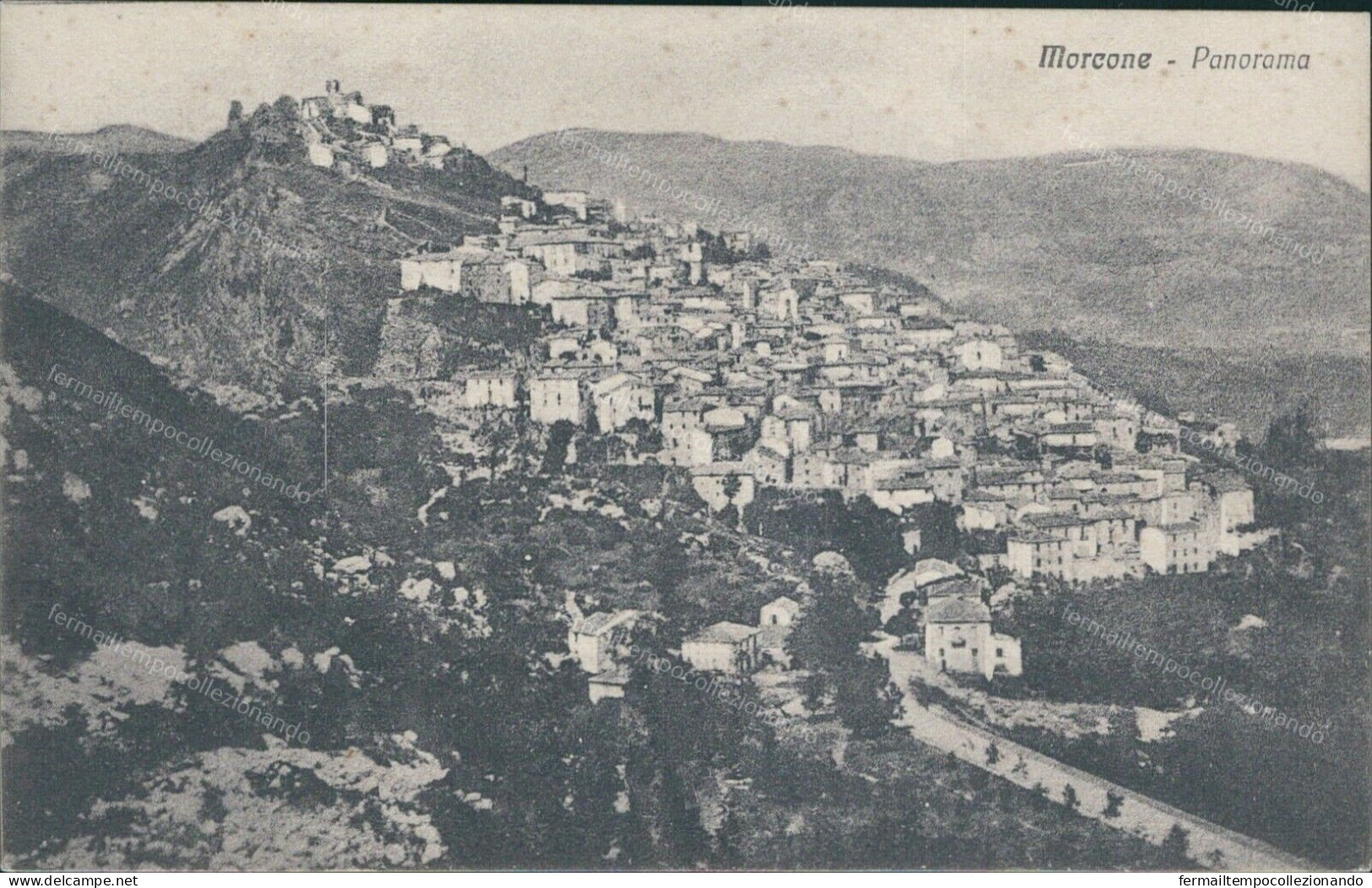 Cr276 Cartolina Morcone Panorama Provincia Di  Benevento Campania - Benevento