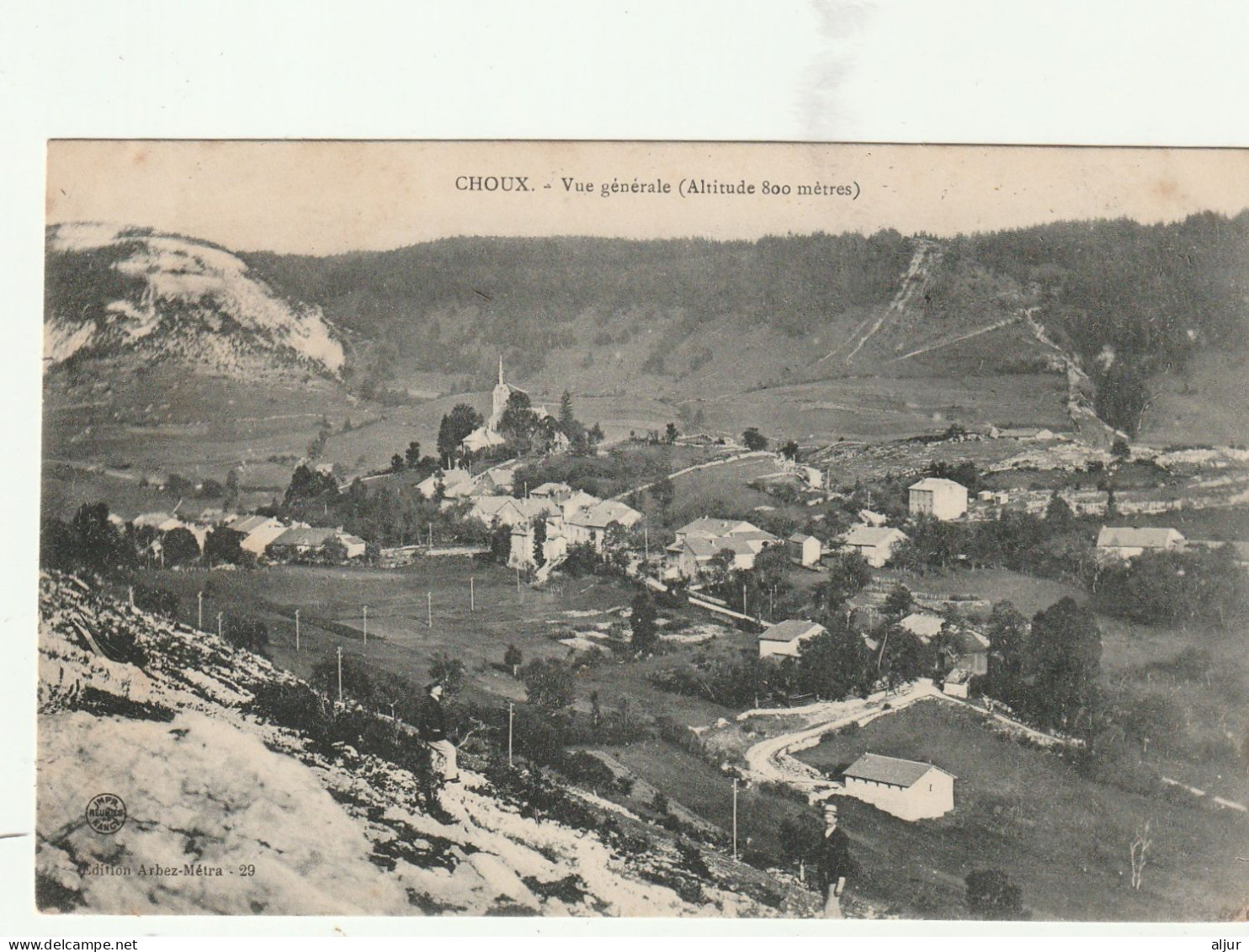 CHOUX (Jura) Vue Générale - Saint Claude