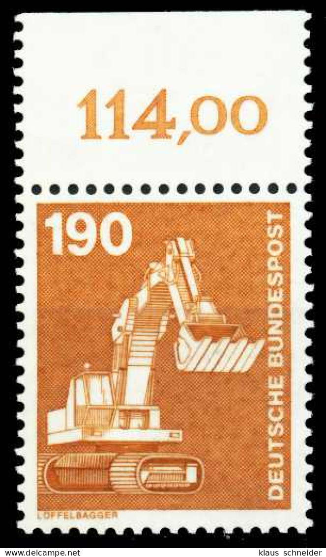 BRD DS INDUSTRIE U. TECHNIK Nr 1136 Postfrisch ORA X64891E - Unused Stamps