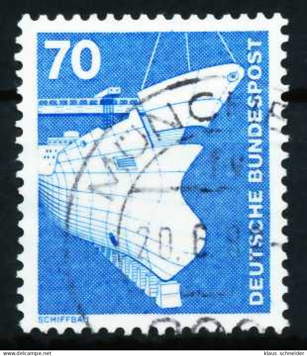 BRD DS INDUSTRIE U. TECHNIK Nr 852 Zentrisch Gestempelt X66C7EE - Used Stamps