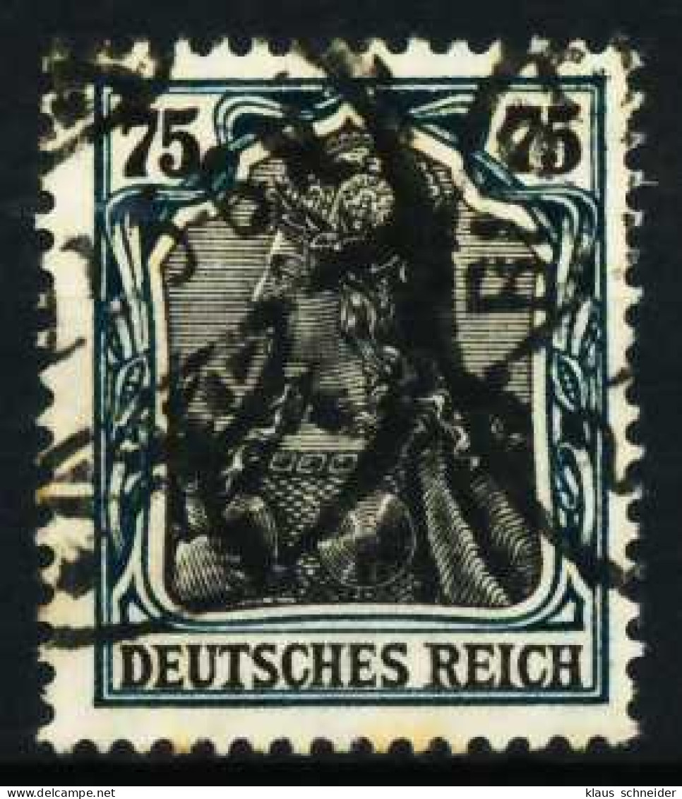 D-REICH GERMANIA Nr 104a Gestempelt X6871DA - Gebruikt