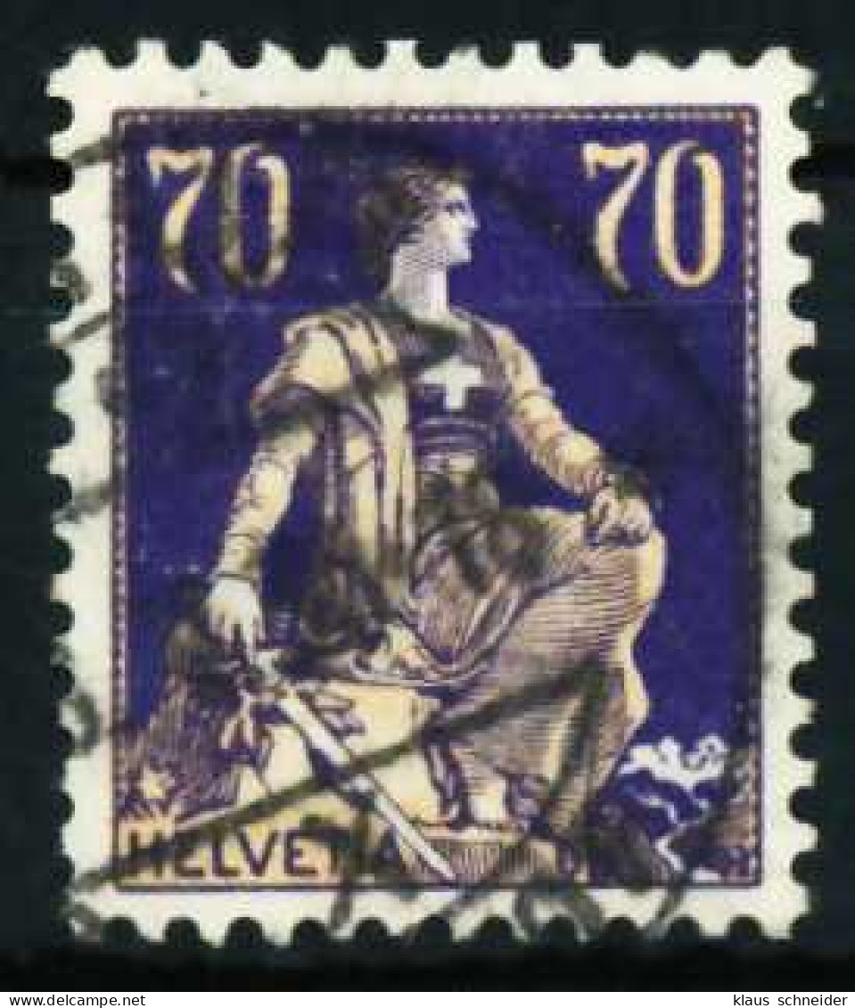 SCHWEIZ 1921 Nr 171x Zentrisch Gestempelt X697086 - Used Stamps
