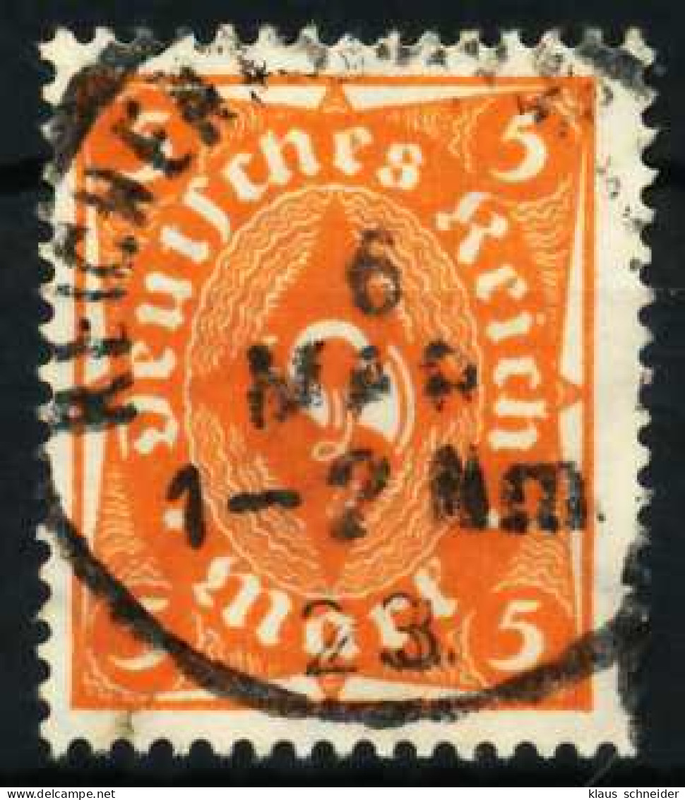 D-REICH INFLA Nr 227a Zentrisch Gestempelt X6A1436 - Used Stamps