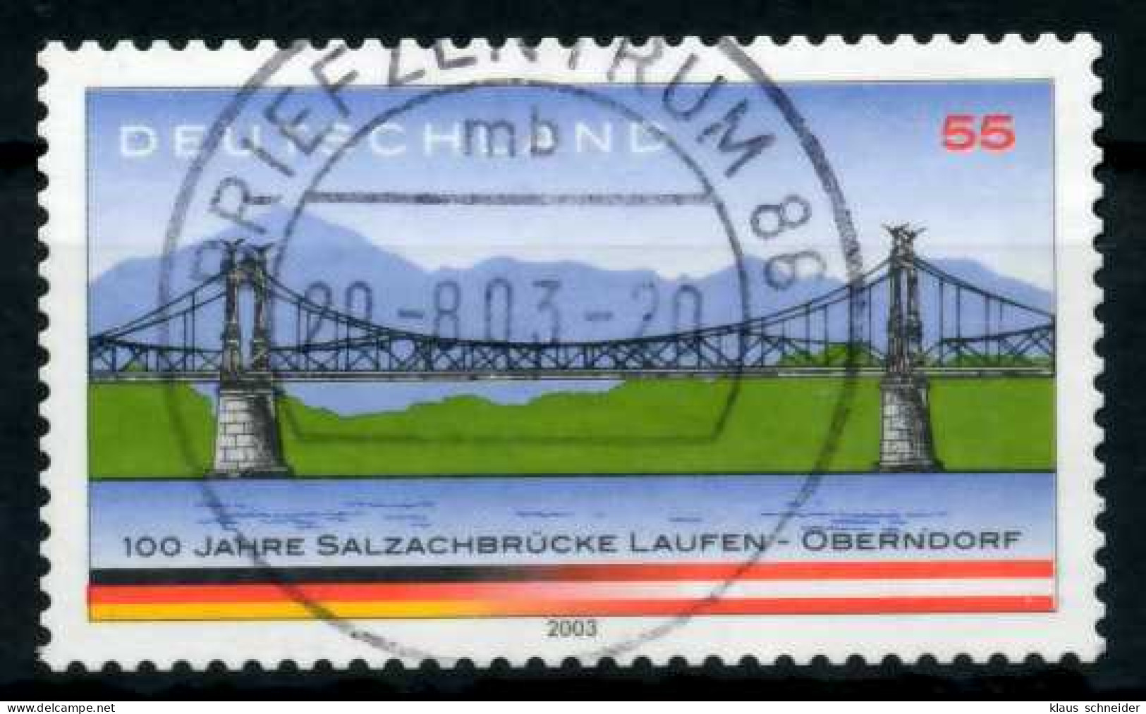 BRD 2003 Nr 2345 Zentrisch Gestempelt X6A197E - Used Stamps