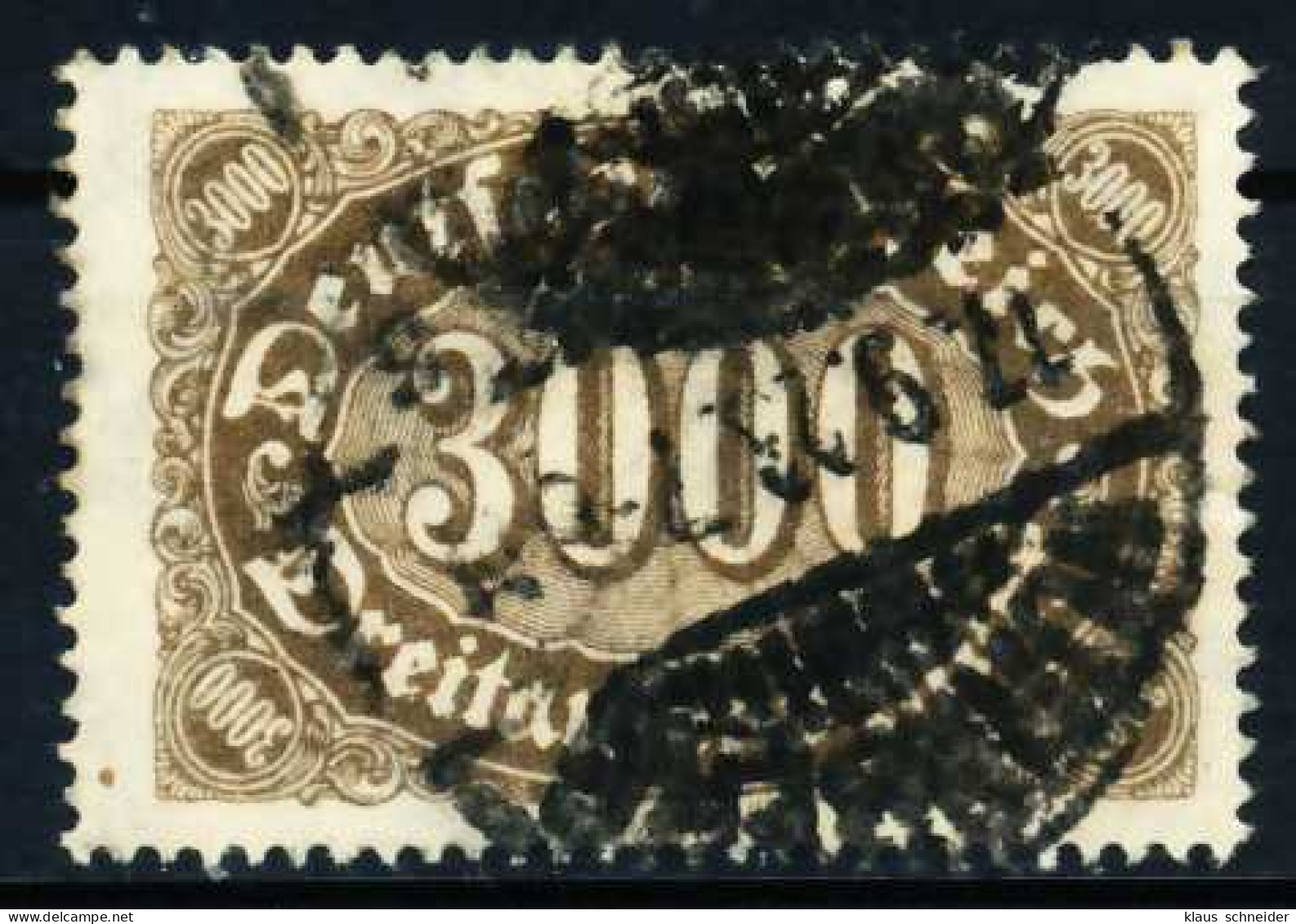 D-REICH INFLA Nr 254b Gestempelt X6B18CA - Used Stamps