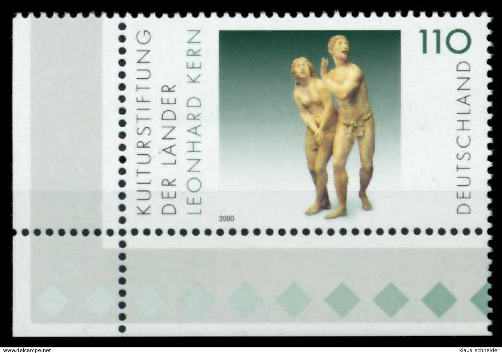 BRD 2000 Nr 2107 Postfrisch ECKE-ULI X6D4B16 - Unused Stamps
