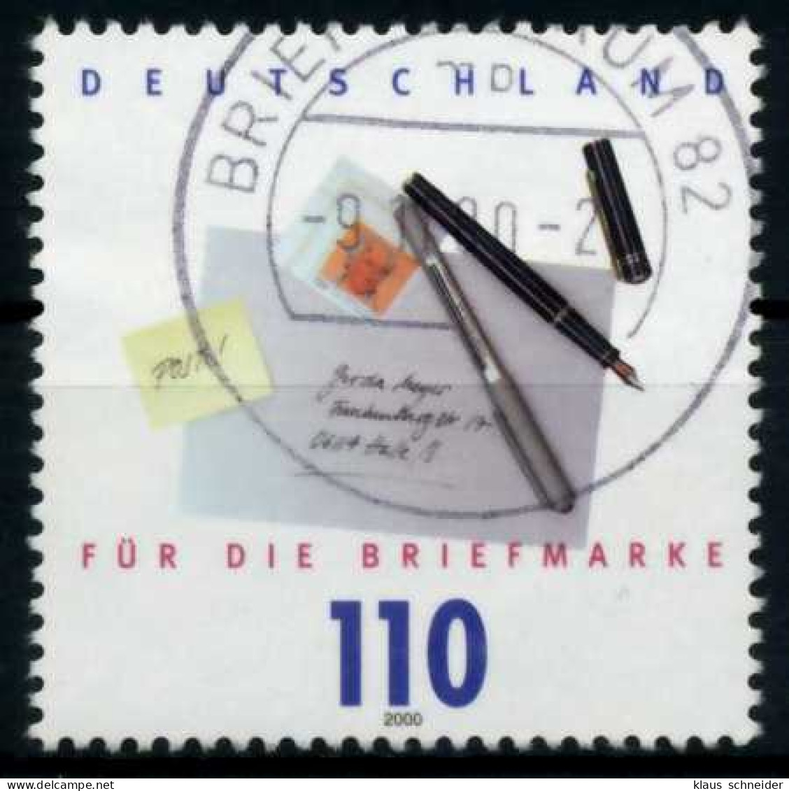 BRD 2000 Nr 2148 Zentrisch Gestempelt X6D91DA - Used Stamps