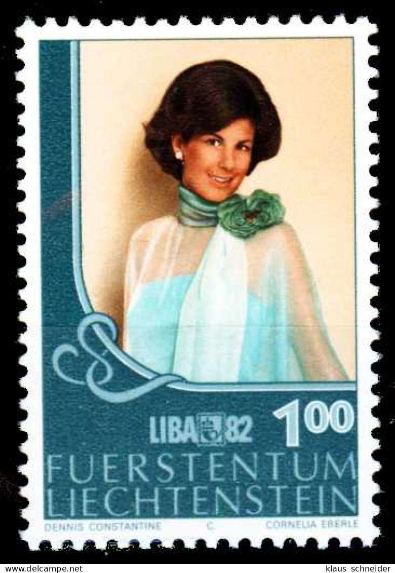 LIECHTENSTEIN 1982 Nr 798 Postfrisch SB46476 - Unused Stamps