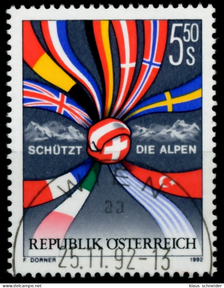 ÖSTERREICH 1992 Nr 2065 Zentrisch Gestempelt X6ECC2E - Used Stamps
