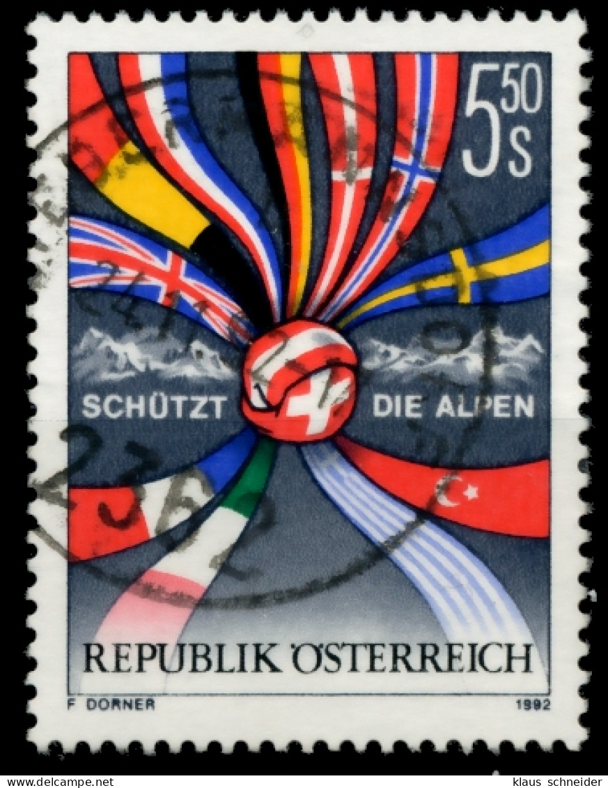 ÖSTERREICH 1992 Nr 2065 Zentrisch Gestempelt X6ECCA2 - Used Stamps