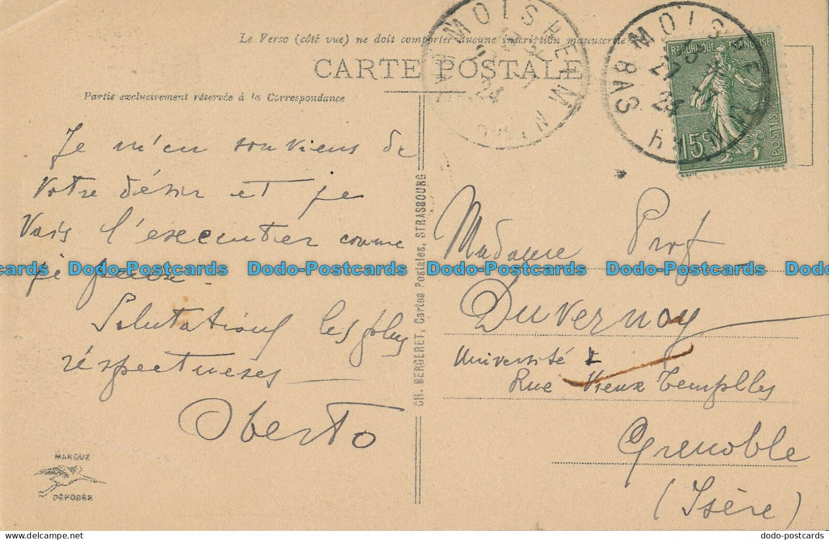 R033925 Cigognes En Alsace. 1924 - World