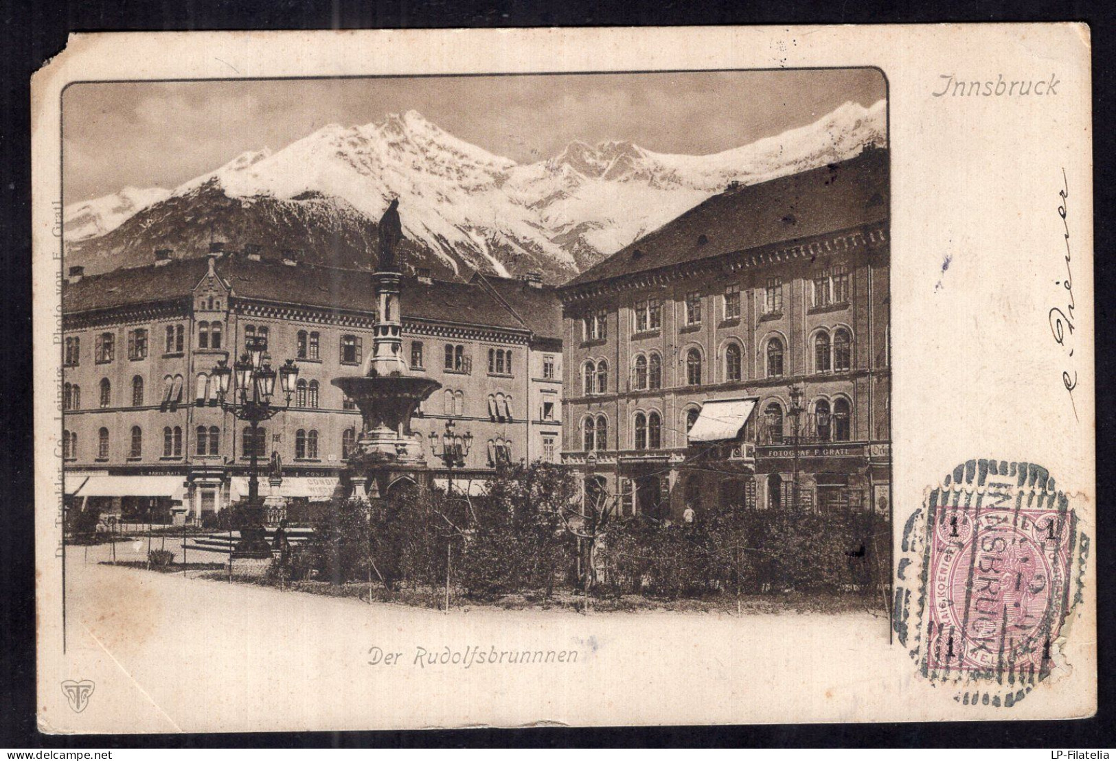 Österreich - Circa 1929 - Innsbruck - Der Rudolfsbrunnen - Innsbruck