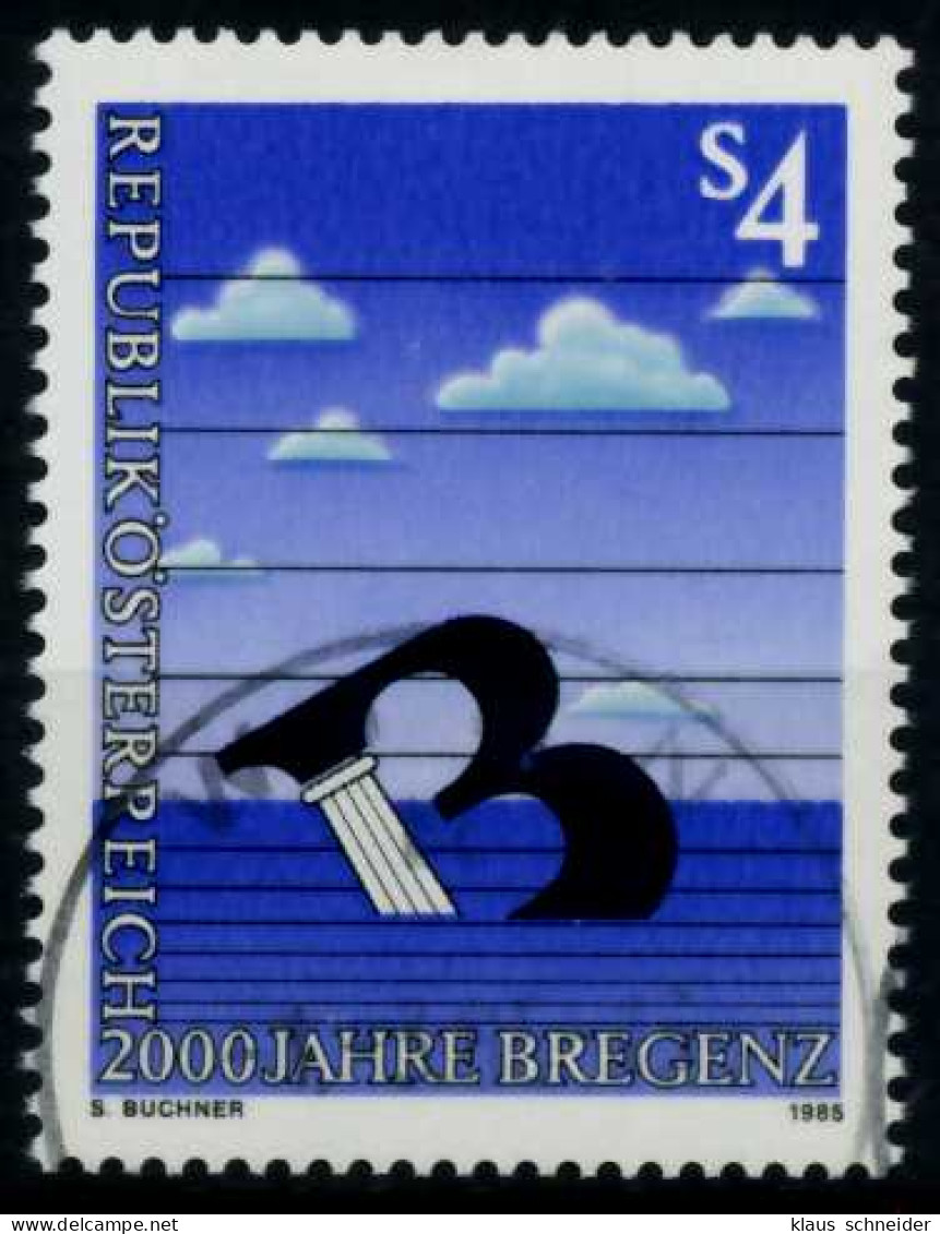 ÖSTERREICH 1985 Nr 1805 Zentrisch Gestempelt X70049A - Usados