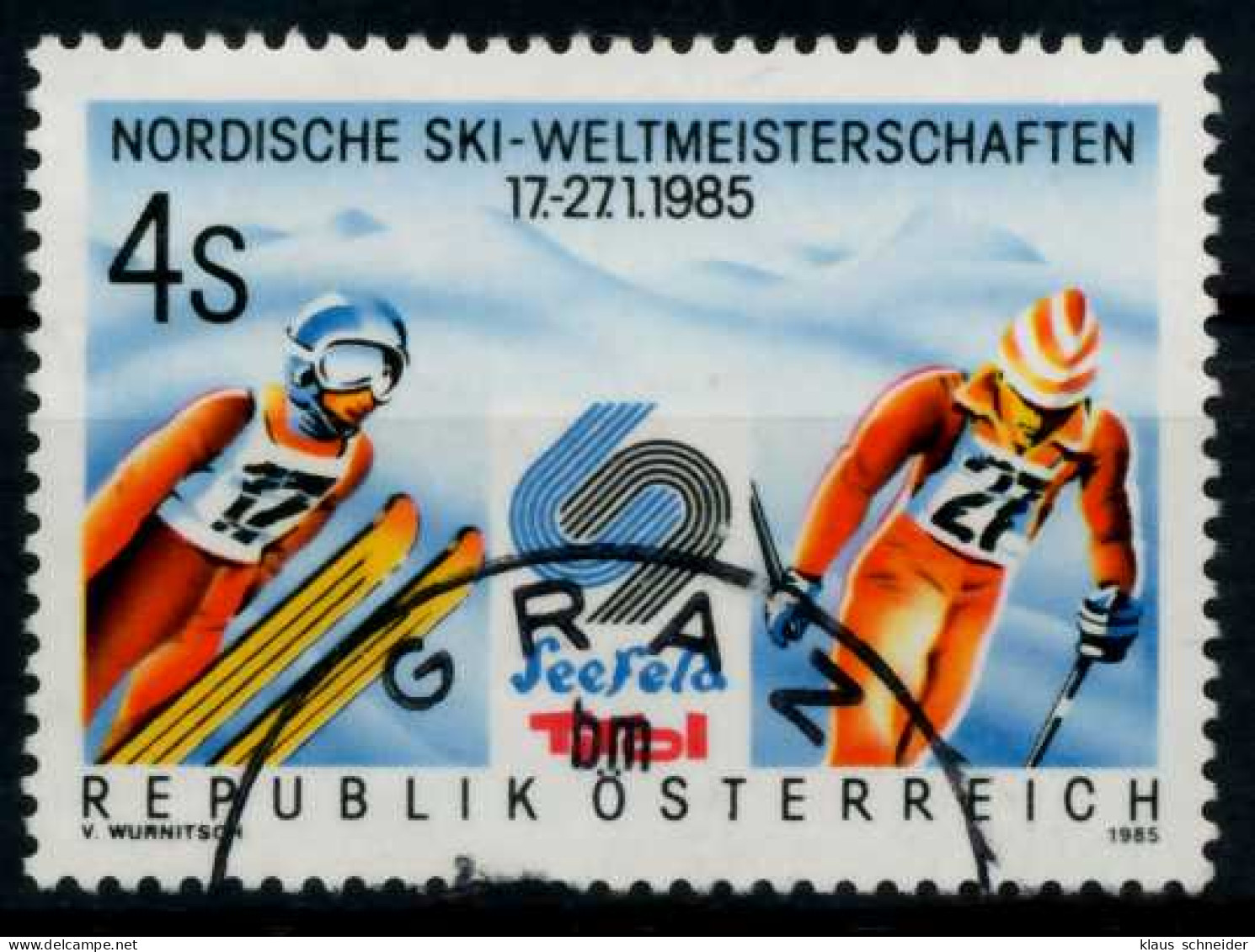 ÖSTERREICH 1985 Nr 1801 Gestempelt X7005DE - Used Stamps