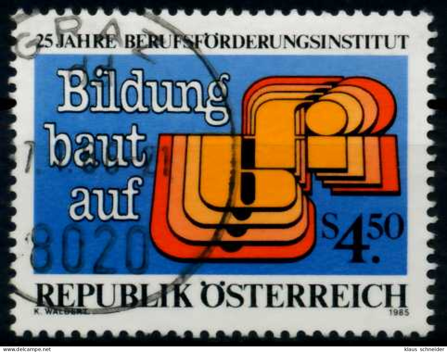 ÖSTERREICH 1985 Nr 1804 Zentrisch Gestempelt X70064E - Usados