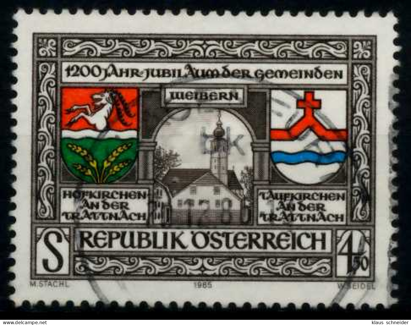 ÖSTERREICH 1985 Nr 1824 Zentrisch Gestempelt X70067E - Used Stamps