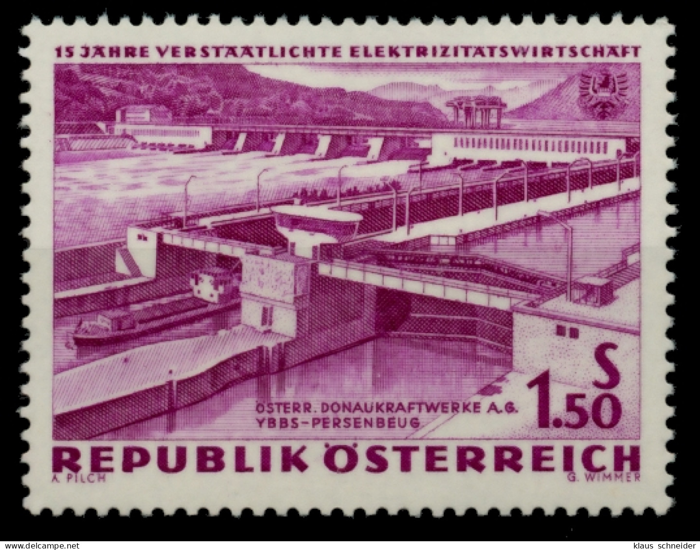 ÖSTERREICH 1962 Nr 1104 Postfrisch SBD135A - Unused Stamps