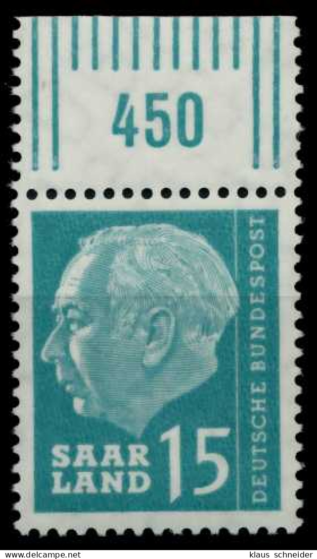 SAAR OPD 1957 Nr 388WOR Postfrisch ORA X71CACA - Unused Stamps