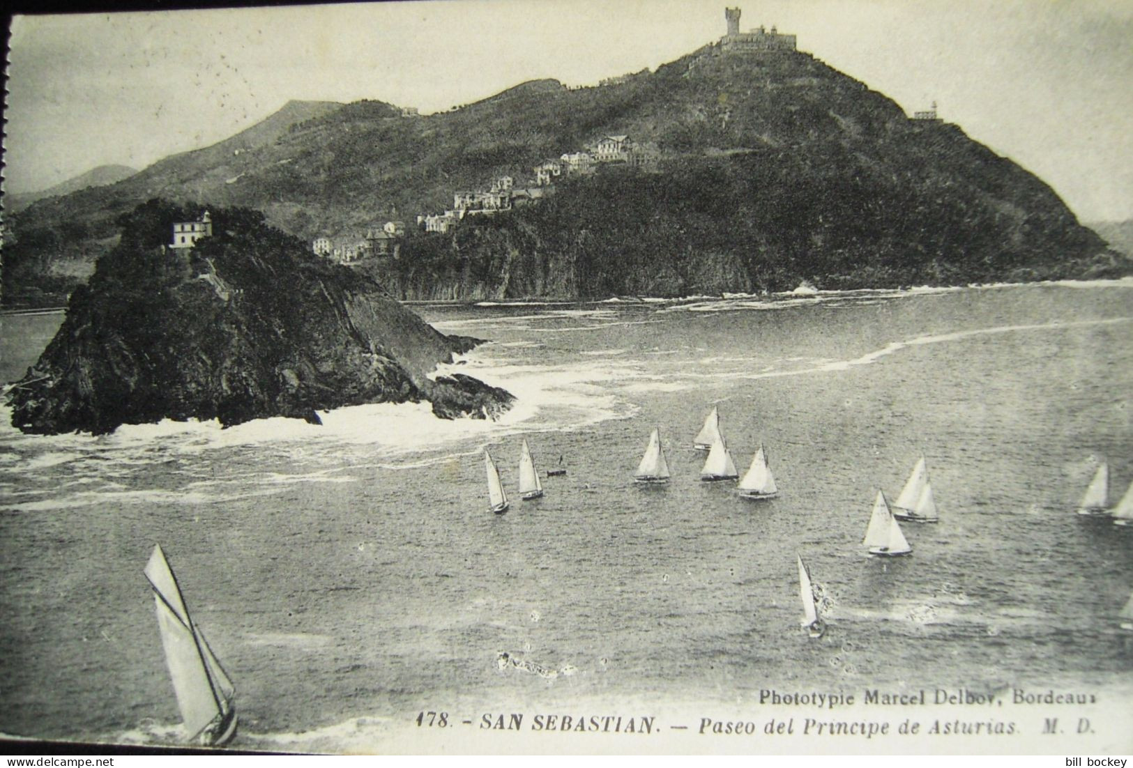 CPA Années 1920 SAN SEBASTIAN Paseo Del Prinicpe De Asturias - Bidassoa Pays Basque Espagnol Bayonne Biarritz TBE - Asturias (Oviedo)