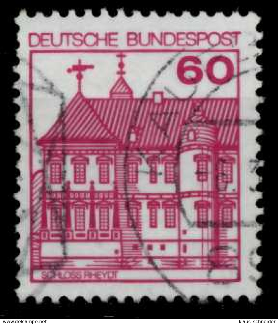 BRD DS BURGEN U. SCHLÖSSER Nr 1028AII Gestempelt X767CE6 - Oblitérés