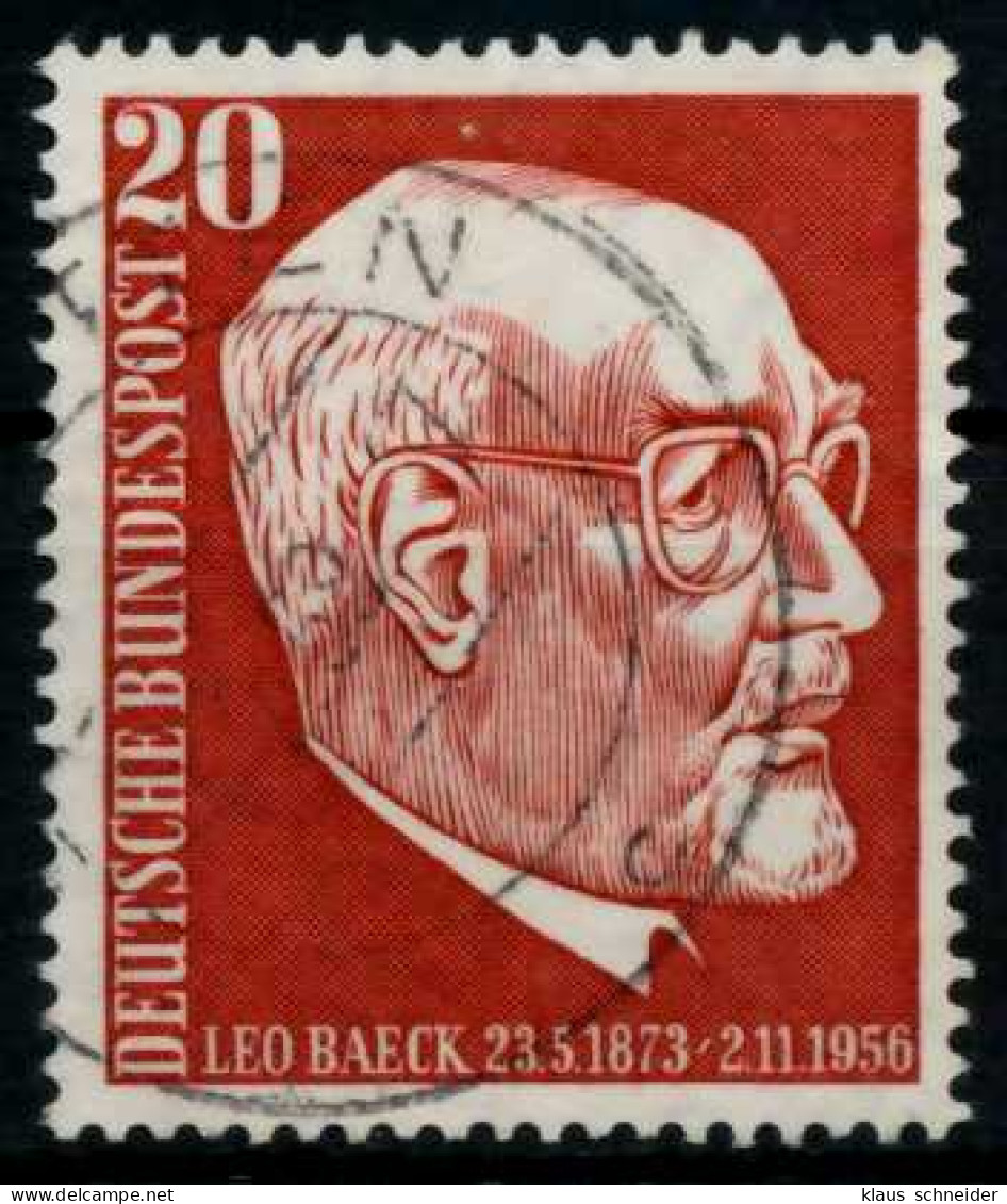 BRD 1957 Nr 278 Zentrisch Gestempelt X77A67E - Used Stamps