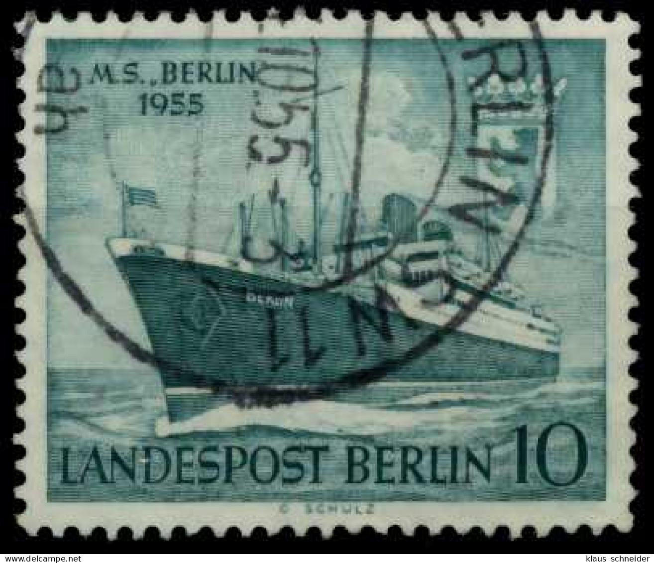 BERLIN 1955 Nr 126 Gestempelt X784CFA - Gebruikt