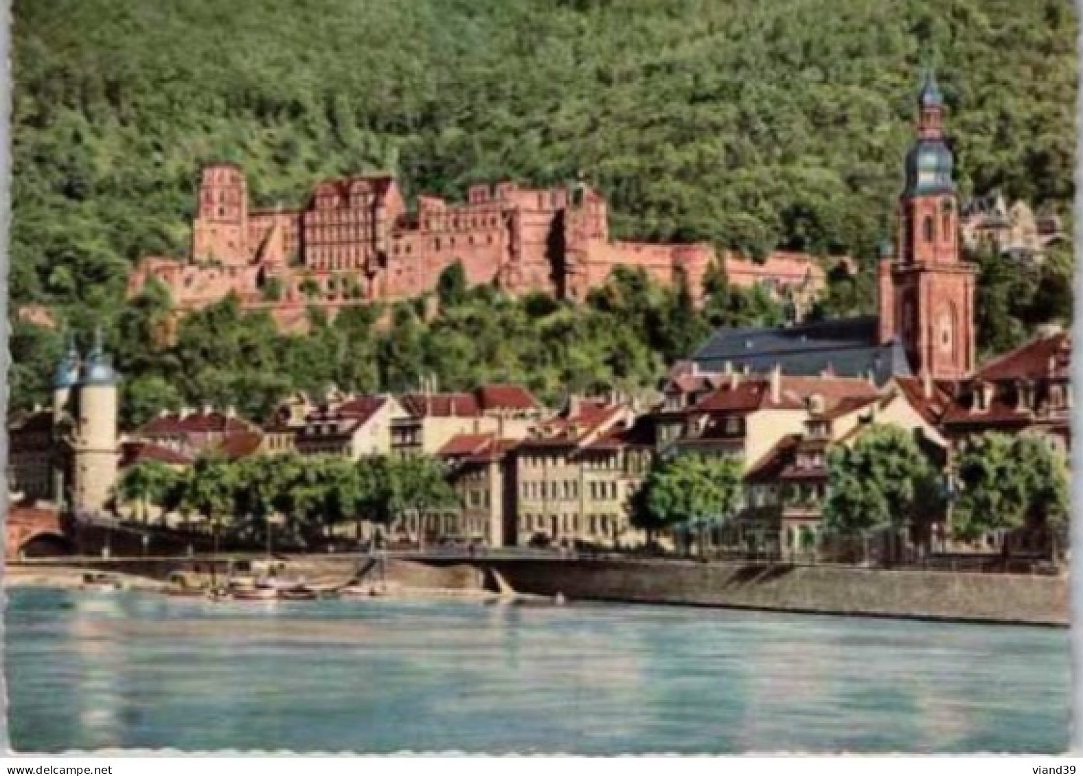 HEIDELBERG.    -  Schlob Mit Heiliggeistkirche - Heidelberg