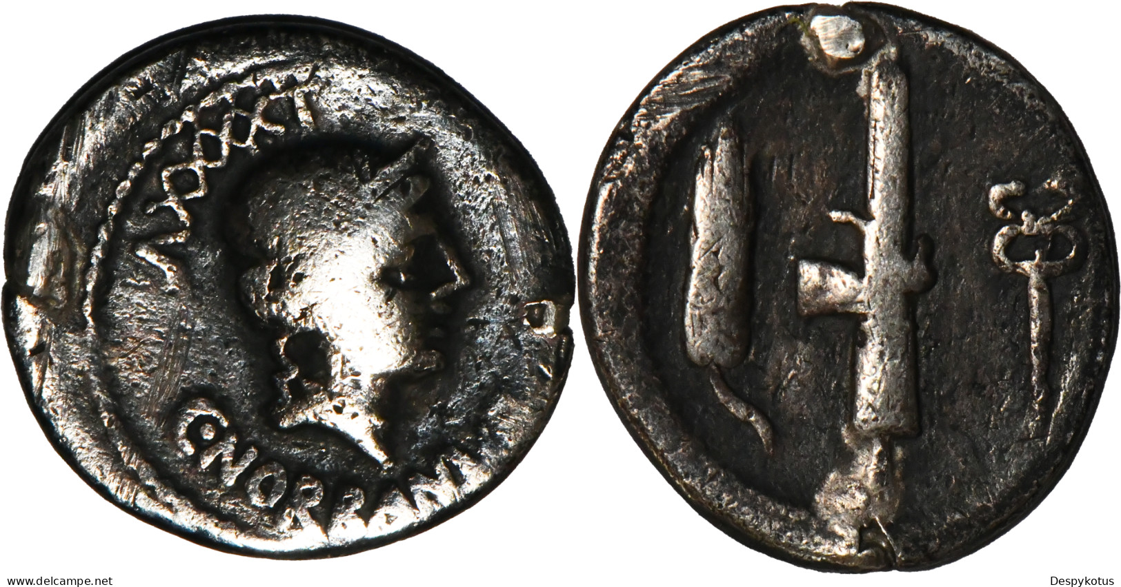 ROME - Denier - NORBANA - 83 BC - Vénus - Blé, Faisceau, Caducée - Traces De Soudure - RRC.357/1b - 19-256 - Republiek (280 BC Tot 27 BC)