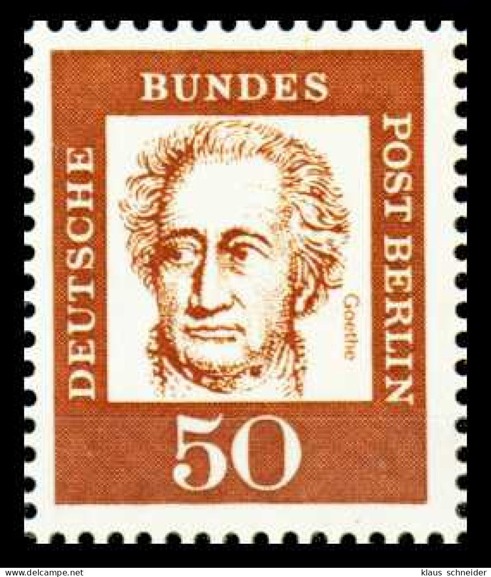 BERLIN DS BED. DEUT. Nr 208 Postfrisch S58FD2A - Unused Stamps