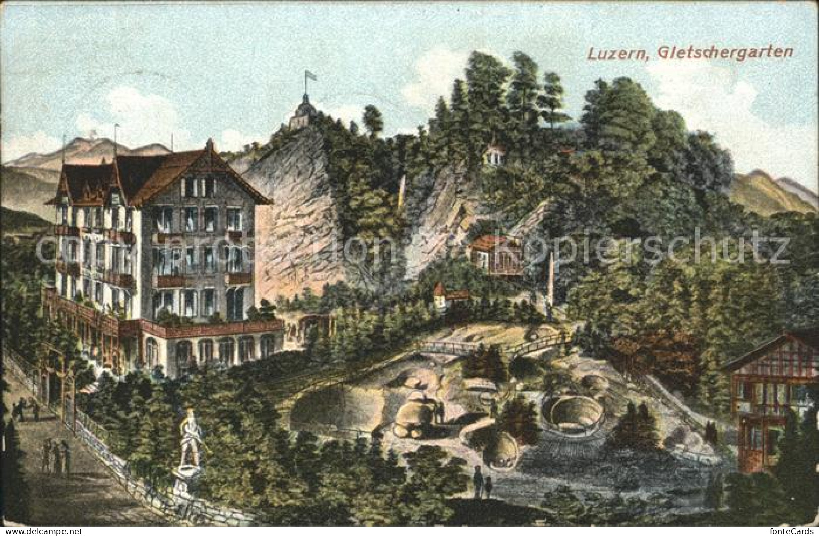 11662862 Luzern LU Gletschergarten Luzern - Other & Unclassified